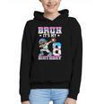 Bruh It's My 8th Birthday Baseball Ice Cream Drip 8 Year Old Graphic Youth Hoodie Bruh It's My 8th Birthday Baseball Ice Cream Drip 8 Year Old Graphic Youth Hoodie