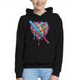 Camo Baseball Heart Drip Valentine Baseball Icecream Boys Graphic Youth Hoodie Camo Baseball Heart Drip Valentine Baseball Icecream Boys Graphic Youth Hoodie