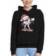 Christmas Baseball Ice Cream Dripping Santa Baseball Drip Graphic Youth Hoodie Christmas Baseball Ice Cream Dripping Santa Baseball Drip Graphic Youth Hoodie