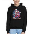 Christmas Baseball Santa Game Day Xmas Boys Kids Men Graphic Youth Hoodie