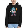Cool Ice Cream Drip Baseball Drip For Boys Sports Kids Graphic Youth Hoodie Cool Ice Cream Drip Baseball Drip For Boys Sports Kids Graphic Youth Hoodie