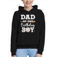 Dad Of The Birthday Boy Baseball Bday Family Graphic Youth Hoodie