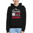 My Favorite Player Calls Me Grampy Baseball Grampy Graphic Youth Hoodie My Favorite Player Calls Me Grampy Baseball Grampy Graphic Youth Hoodie