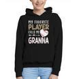 My Favorite Player Calls Me Granna Baseball Leopard Graphic Youth Hoodie My Favorite Player Calls Me Granna Baseball Leopard Graphic Youth Hoodie