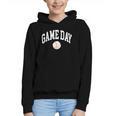 Game Day Baseball Player And Fan Graphic Graphic Youth Hoodie