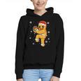 Gingerbread Man Baseball Christmas Graphic Youth Hoodie Gingerbread Man Baseball Christmas Graphic Youth Hoodie