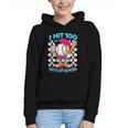 I Hit 100 Days Of School Baseball Ice Cream Drip Graphic Youth Hoodie I Hit 100 Days Of School Baseball Ice Cream Drip Graphic Youth Hoodie