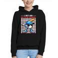 I Hit 100 Days Of School Baseball Player Kids Boys Son Graphic Youth Hoodie