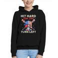 Hit Hard Run Fast Turn Left Baseball Cream Drip Crossed Bats Graphic Youth Hoodie Hit Hard Run Fast Turn Left Baseball Cream Drip Crossed Bats Graphic Youth Hoodie