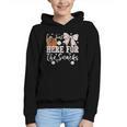 I'm Just Here For The Snacks Baseball Coquette Game Day Girl Graphic Youth Hoodie I'm Just Here For The Snacks Baseball Coquette Game Day Girl Graphic Youth Hoodie