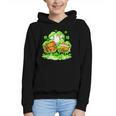 Kids St Patricks Day Shamrock Basketball Baseball Football Graphic Youth Hoodie