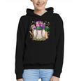 Mardi Gras Baseball Jester Hat Fleur De Lis Boys Girls Kids Graphic Youth Hoodie