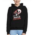 Mask On Fear Gone Baseball Catcher Softball Graphic Youth Hoodie Mask On Fear Gone Baseball Catcher Softball Graphic Youth Hoodie