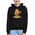 Melting Baseball Mascot Slugger Bat Cap Cartoon Graphic Youth Hoodie Melting Baseball Mascot Slugger Bat Cap Cartoon Graphic Youth Hoodie