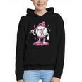 Pink Ribbon Baseball Breast Cancer Awareness Graphic Youth Hoodie Pink Ribbon Baseball Breast Cancer Awareness Graphic Youth Hoodie