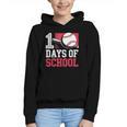 Retro 100 Days Of School Baseball Teacher Student 100 Days Graphic Youth Hoodie Retro 100 Days Of School Baseball Teacher Student 100 Days Graphic Youth Hoodie