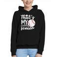 My Senior Baseball Senior Mom 2026 Baseball Senior Mama Graphic Youth Hoodie