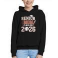 Senior Mom Class Of 2026 Graduate Baseball 2026 Graduation Graphic Youth Hoodie Senior Mom Class Of 2026 Graduate Baseball 2026 Graduation Graphic Youth Hoodie