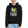 Senior Papa Class Of 2026 Baseball Softball Graduation Heart Graphic Youth Hoodie
