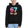 Six Seven 6-7 Baseball Ice Cream Drip 67 Meme Hands Graphic Youth Hoodie Six Seven 6-7 Baseball Ice Cream Drip 67 Meme Hands Graphic Youth Hoodie