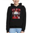 Six Seven 67 Bruh 6 7 Meme Baseball Ice Cream Drip Valentine Graphic Youth Hoodie