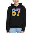 Six Seven Baseball Drip Graphic Youth Hoodie