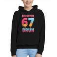 Six Seven Bruh 67 Ice Cream Drip Baseball For Men Women Kids Graphic Youth Hoodie