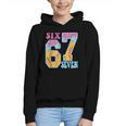 Six Seven Drip Baseball Player Number 67 Or 67th Birthday Graphic Youth Hoodie Six Seven Drip Baseball Player Number 67 Or 67th Birthday Graphic Youth Hoodie