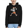 Skeleton Batting Baseball Halloween Graphic Youth Hoodie Skeleton Batting Baseball Halloween Graphic Youth Hoodie