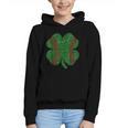 St Patricks Day Shamrock Baseball Saint Paddy's Graphic Youth Hoodie