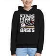 Stealing Hearts Like I Steal Bases Baseball Valentines Graphic Youth Hoodie Stealing Hearts Like I Steal Bases Baseball Valentines Graphic Youth Hoodie