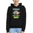 Stepdad Of The Birthday Boy Baseball Football Colorful Graphic Youth Hoodie Stepdad Of The Birthday Boy Baseball Football Colorful Graphic Youth Hoodie