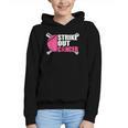 Strike Out Cancer Breast Cancer Awareness Baseball Warrior Graphic Youth Hoodie Strike Out Cancer Breast Cancer Awareness Baseball Warrior Graphic Youth Hoodie