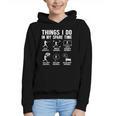Things I Do In My Spare Time Baseball Lovers Kids Boys Graphic Youth Hoodie Things I Do In My Spare Time Baseball Lovers Kids Boys Graphic Youth Hoodie