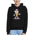 USA Patriotic Baseball Ice Cream Cone Freedom Graphic Youth Hoodie USA Patriotic Baseball Ice Cream Cone Freedom Graphic Youth Hoodie