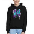 Vintage Baseball 14 Number Graphic Youth Hoodie Vintage Baseball 14 Number Graphic Youth Hoodie