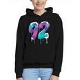 Vintage Baseball 92 Number Graphic Youth Hoodie