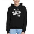 Vintage Baseball Tee Lefty Left Handed Baseball Player Graphic Youth Hoodie Vintage Baseball Tee Lefty Left Handed Baseball Player Graphic Youth Hoodie