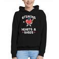 Women's Valentines Day Baseball Stealing Hearts Bases Boys Kids Men Graphic Youth Hoodie Women's Valentines Day Baseball Stealing Hearts Bases Boys Kids Men Graphic Youth Hoodie