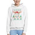 Baseball Christmas Ugly Sweater Santa Sport Men Kids Graphic Youth Hoodie