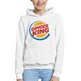Baseball Dinger King Logo For Home Run Players And Fan Graphic Youth Hoodie Baseball Dinger King Logo For Home Run Players And Fan Graphic Youth Hoodie