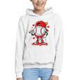 Baseball Drip Valentines Graphic Youth Hoodie Baseball Drip Valentines Graphic Youth Hoodie