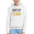 Baseball Fan Shut Up I'm Doing Game Changer Premium Tri-Blend Graphic Youth Hoodie Baseball Fan Shut Up I'm Doing Game Changer Premium Tri-Blend Graphic Youth Hoodie