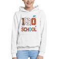 Baseball Football Basketball I Survived 100 Days Of School Graphic Youth Hoodie Baseball Football Basketball I Survived 100 Days Of School Graphic Youth Hoodie