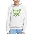 Baseball Icecream St Patrick's Day Lucky Charm Shamrock Drip Graphic Youth Hoodie Baseball Icecream St Patrick's Day Lucky Charm Shamrock Drip Graphic Youth Hoodie