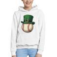 Baseball Leprechaun Hat Saint Patrick Retro Graphic Youth Hoodie Baseball Leprechaun Hat Saint Patrick Retro Graphic Youth Hoodie
