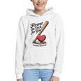 Baseball Valentine Forever On Deck For You Tee Graphic Youth Hoodie
