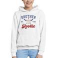 Brother Of Rookie 1st Birthday Baseball Boy Family Matching Graphic Youth Hoodie Brother Of Rookie 1st Birthday Baseball Boy Family Matching Graphic Youth Hoodie