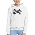Bruh Baseball Style Number 67 Sports Bro Slang Meme Brother Graphic Youth Hoodie Bruh Baseball Style Number 67 Sports Bro Slang Meme Brother Graphic Youth Hoodie