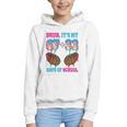 Bruh Its My 67 33 Day Of School Baseball Boys Kids 100th Day Graphic Youth Hoodie